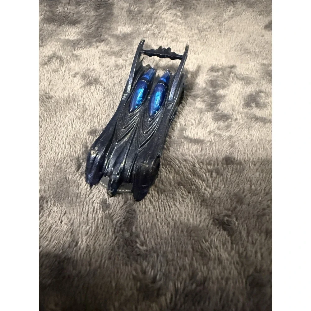 Hot Wheels Mattel Dark Blue Metallic Batmobile B3540 Loose Diecast Car 1:64 2004